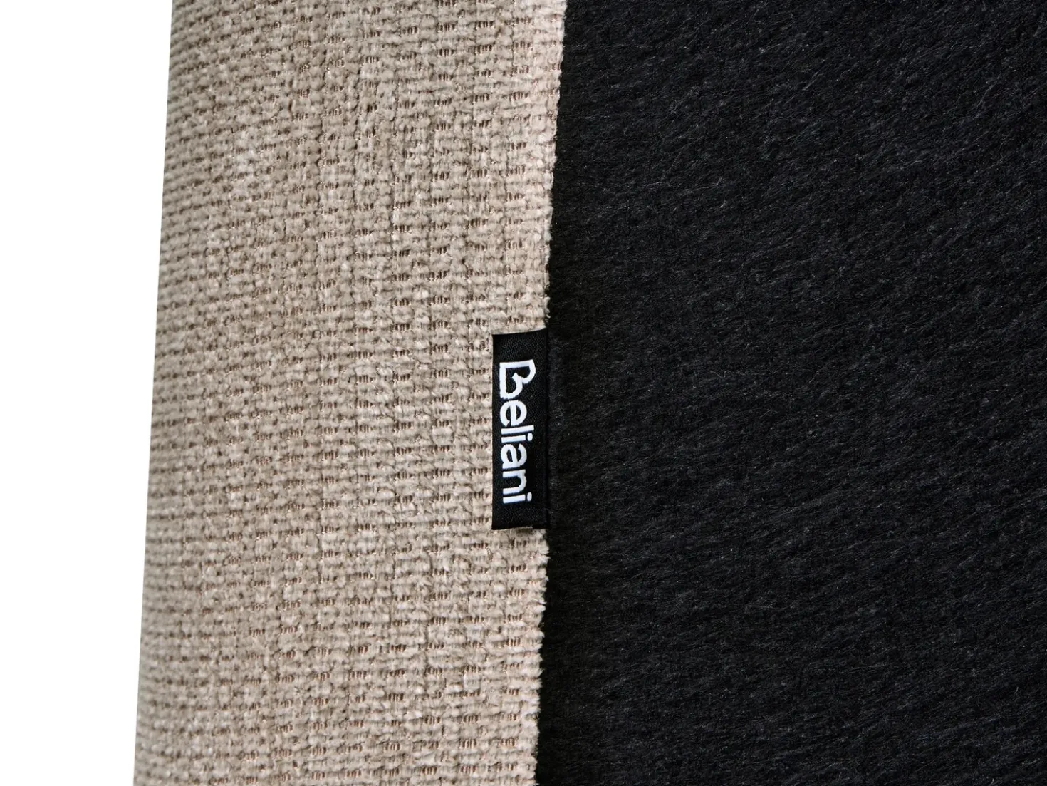 Letto contenitore Tessuto GRASSE 180 x 200 cm Tortora