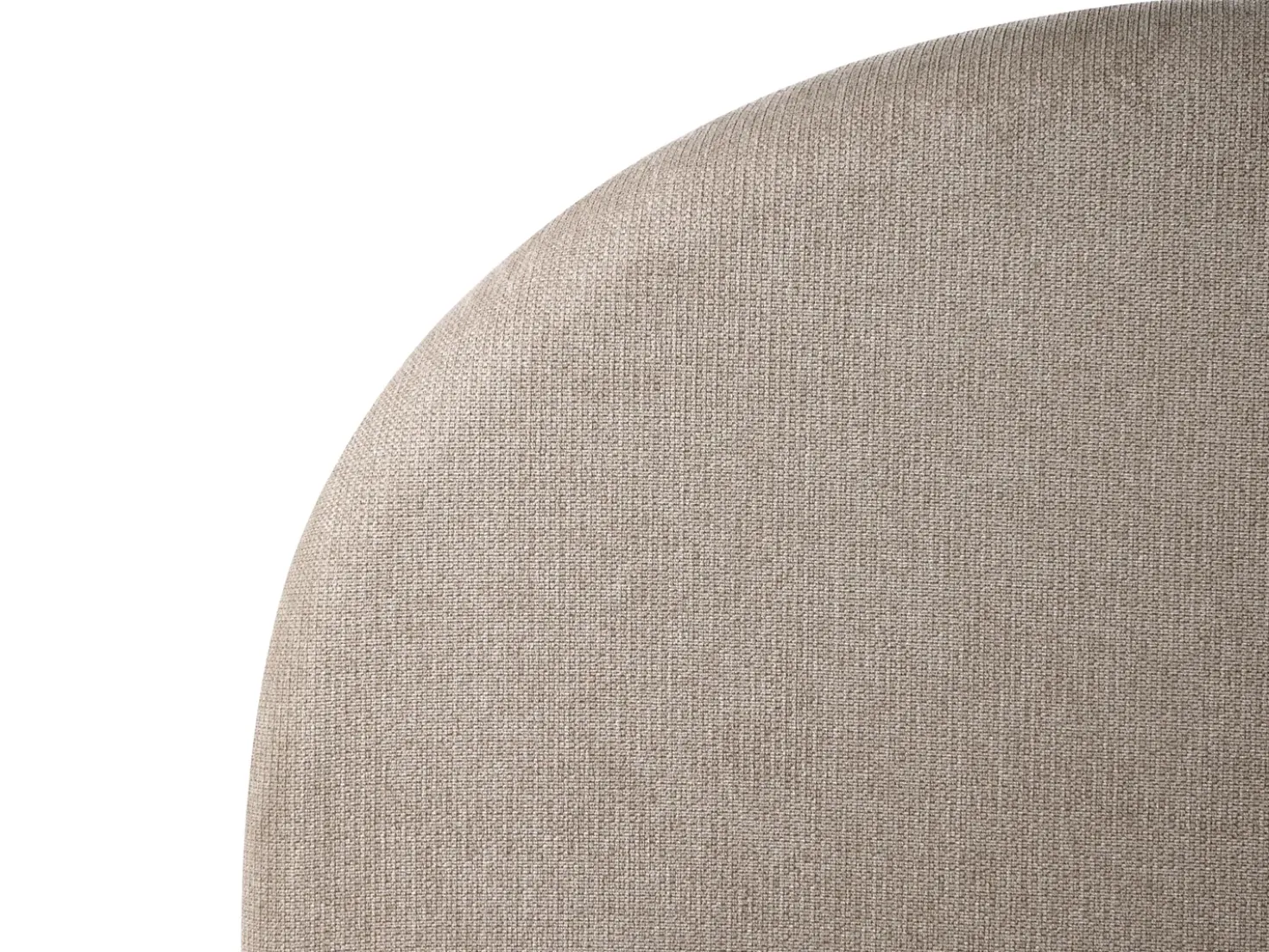 Letto contenitore Tessuto GRASSE 180 x 200 cm Tortora