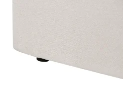 Letto contenitore Tessuto BRENON 180 x 200 cm Beige chiaro