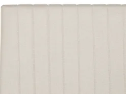 Letto contenitore Tessuto VION 180 x 200 cm Beige chiaro