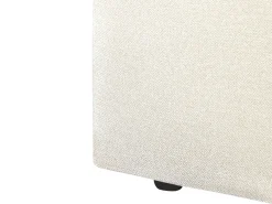 Letto contenitore Tessuto VION 180 x 200 cm Beige chiaro