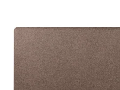 Letto contenitore Tessuto CAMPAGNE 180 x 200 cm Marrone scuro