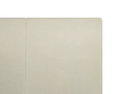 Letto contenitore Tessuto ORBEY 180 x 200 cm Beige chiaro
