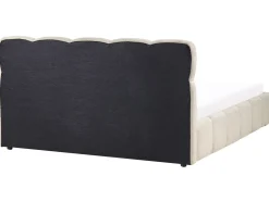 Letto contenitore Tessuto NOYON 180 x 200 cm Tortora