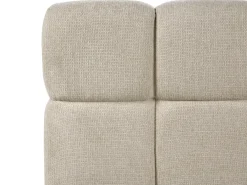 Letto contenitore Tessuto NOYON 180 x 200 cm Tortora