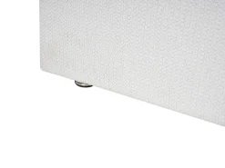 Letto contenitore Tessuto TARASCON 180 x 200 cm Beige chiaro