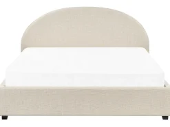 Letto contenitore Tessuto VAUCLUSE 180 x 200 cm Beige sabbia