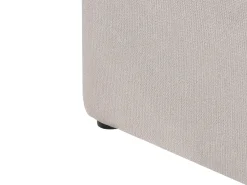 Letto contenitore Tessuto ARBOIS 180 x 200 cm Beige