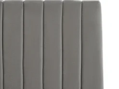 Letto contenitore Velluto VION 180 x 200 cm Grigio