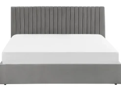 Letto contenitore Velluto VION 180 x 200 cm Grigio