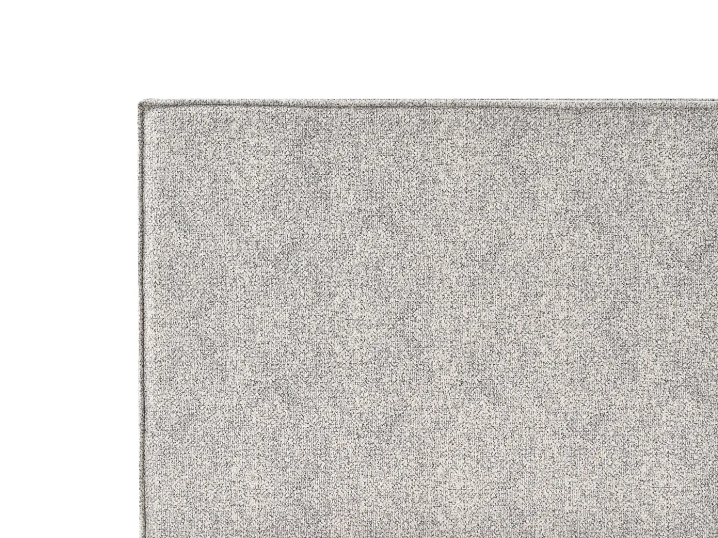 Letto contenitore Velluto elasticizzato MOISSAC 180 x 200 cm Nero/Bianco