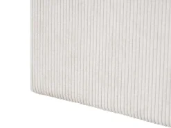 Letto contenitore Velluto a coste LILLEBONNE 180 x 200 cm Beige chiaro