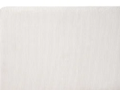 Letto contenitore Velluto a coste LILLEBONNE 180 x 200 cm Beige chiaro