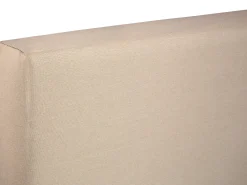 Letto Continentale Tessuto PRESIDENT 180 x 200 cm Beige