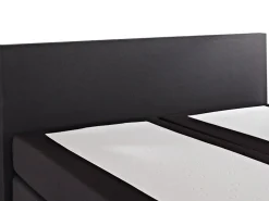 Letto Continentale Tessuto PRESIDENT 180 x 200 cm Nero