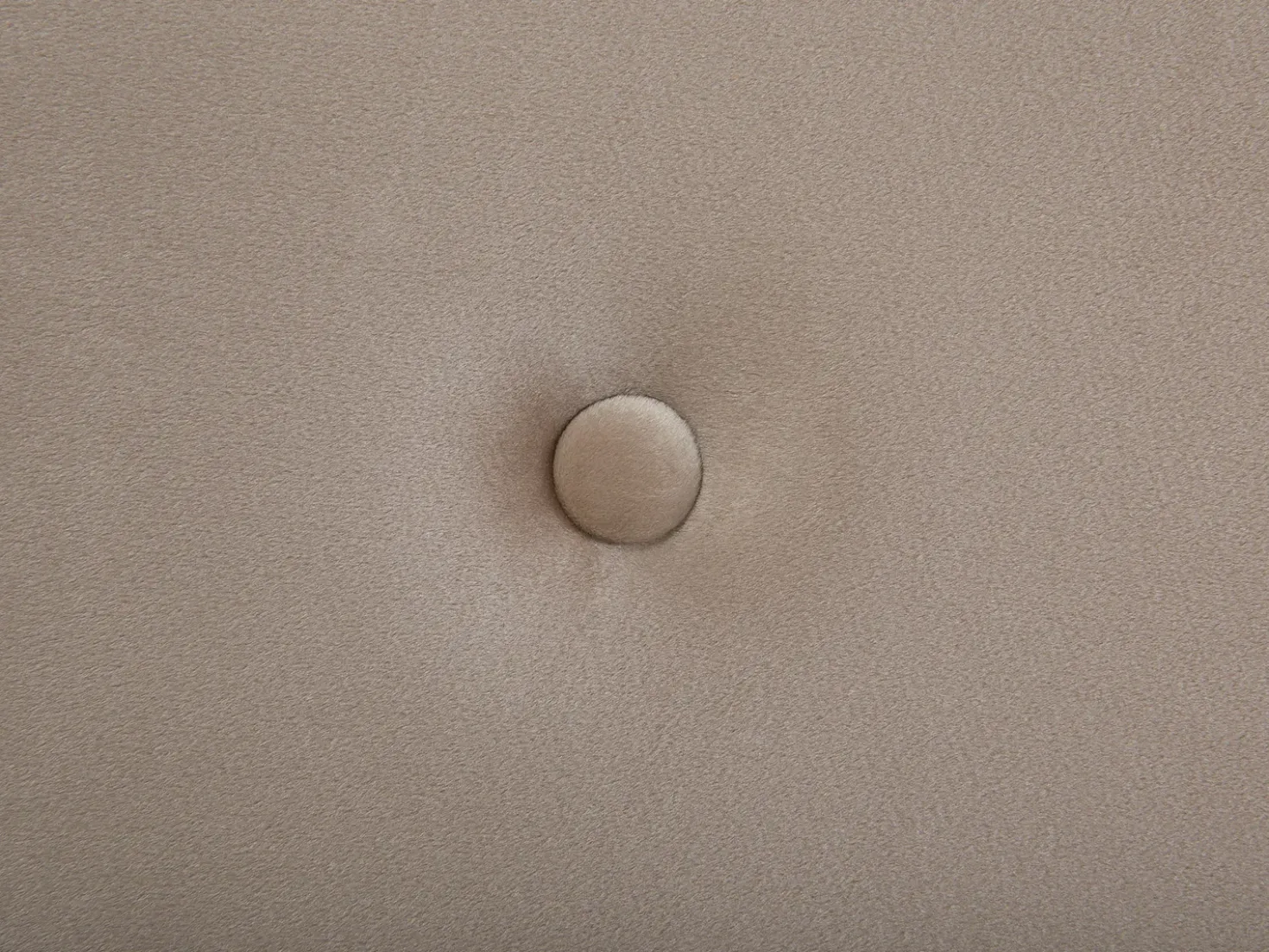 Letto Continentale Velluto CONSUL 180 x 200 cm Beige chiaro