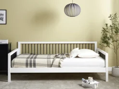 Letto da giorno Legno TRICOT 90 x 200 cm Bianco