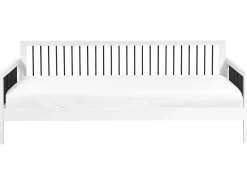 Letto da giorno Legno TRICOT 90 x 200 cm Bianco