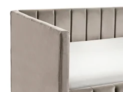 Letto da giorno Velluto LISIEUX 90 x 200 cm Tortora