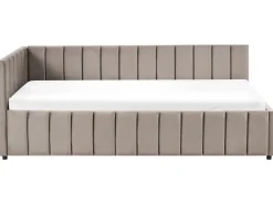 Letto da giorno Velluto LISIEUX 90 x 200 cm Tortora