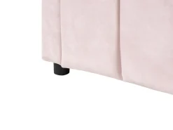 Letto da giorno Velluto LISIEUX 90 x 200 cm Rosa pastello