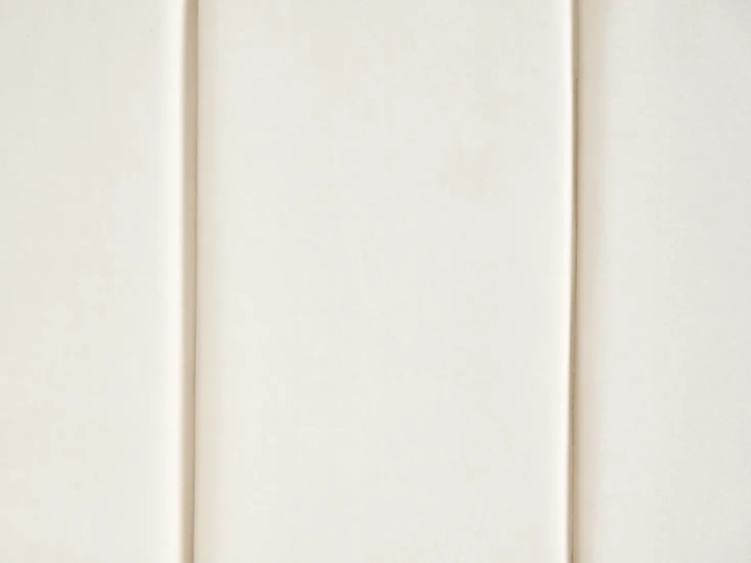 Letto da giorno Velluto LISIEUX 90 x 200 cm Bianco sporco