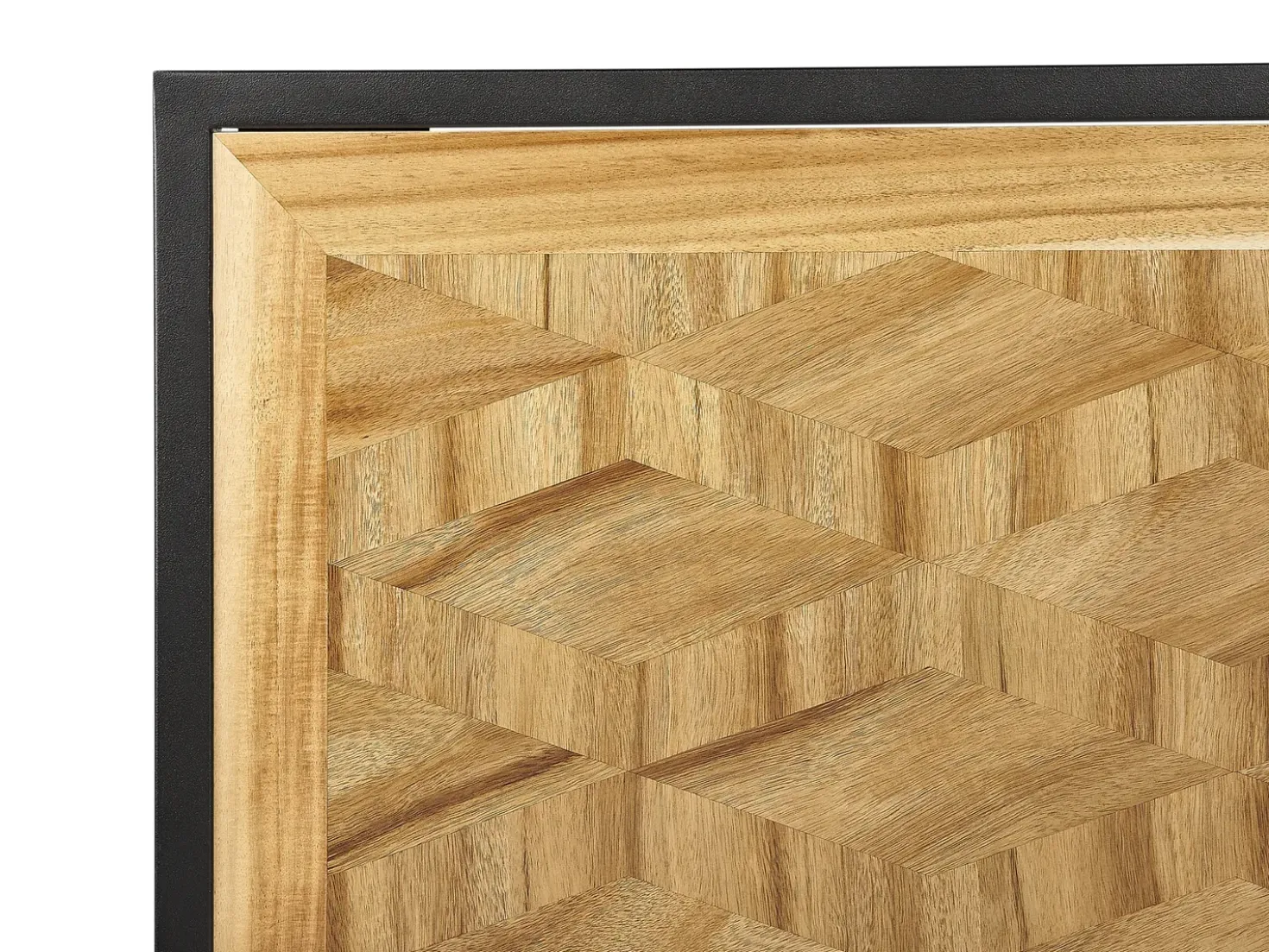 Letto ERVILLERS 160 x 200 cm Acacia naturale