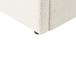 Letto estraibile Bouclé EYBURIE 90 x 200 cm Beige chiaro