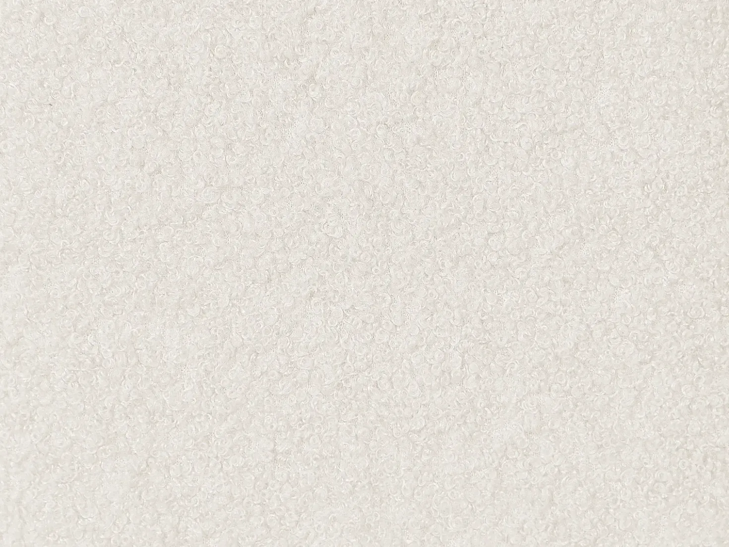 Letto estraibile Bouclé TROYES 90 x 200 cm Beige chiaro