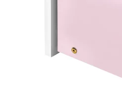 Letto estraibile Legno di pino EDERN 90 x 200 cm Rosa