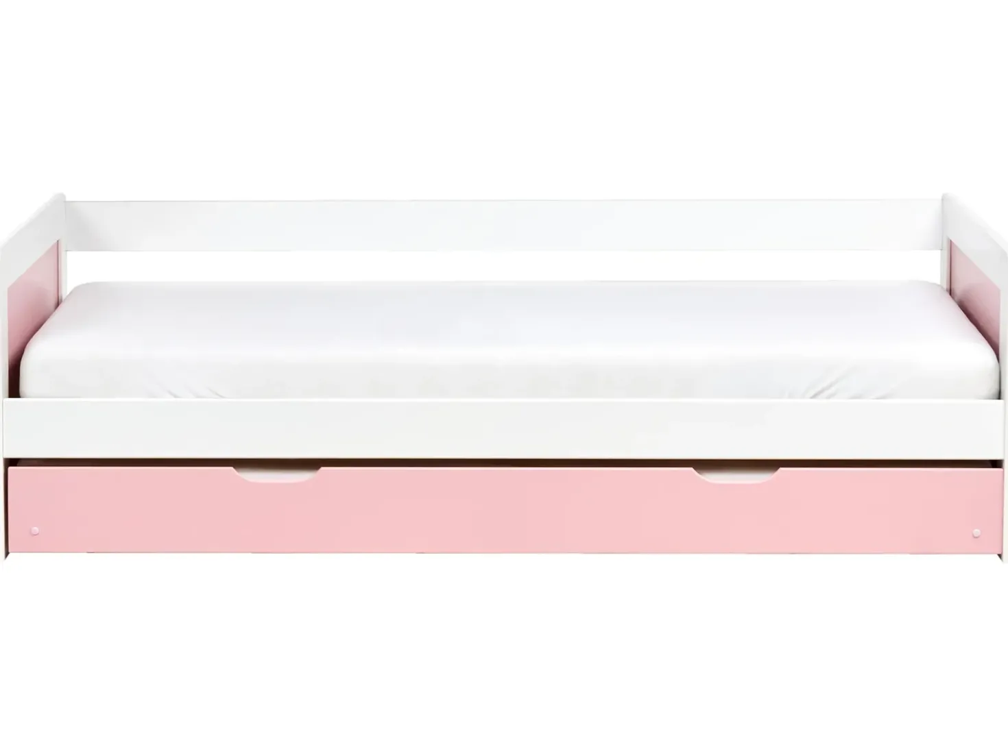 Letto estraibile Legno di pino GRAVELINES 90 x 200 cm Rosa