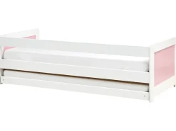Letto estraibile Legno di pino GRAVELINES 90 x 200 cm Rosa