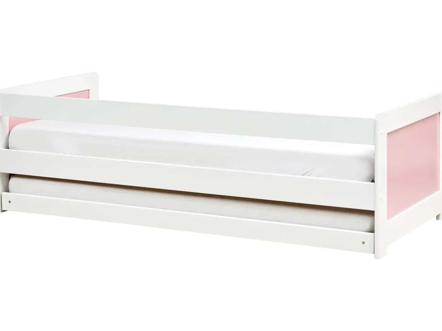 Letto estraibile Legno di pino GRAVELINES 90 x 200 cm Rosa
