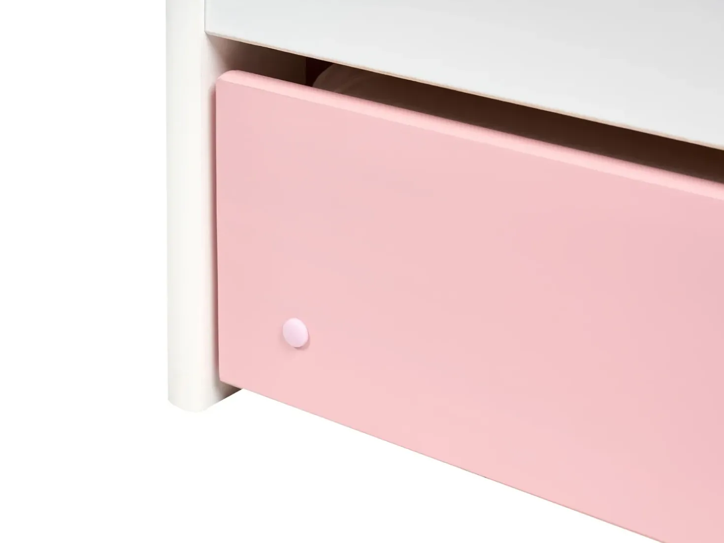 Letto estraibile Legno di pino GRAVELINES 90 x 200 cm Rosa