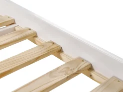 Letto estraibile Legno di pino PETIVILLE 90 x 200 cm Bianco