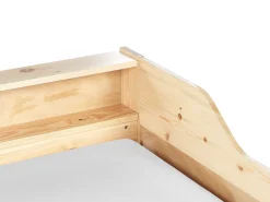 Letto estraibile Legno di pino EDERN 90 x 200 cm Marrone chiaro