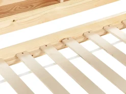 Letto estraibile Legno di pino EDERN 90 x 200 cm Marrone chiaro