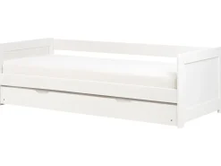 Letto estraibile Legno di pino GRAVELINES 90 x 200 cm Bianco