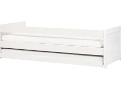 Letto estraibile Legno di pino GRAVELINES 90 x 200 cm Bianco