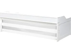 Letto estraibile Legno di pino EDERN 90 x 200 cm Bianco