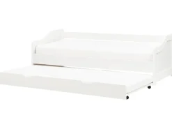 Letto estraibile Legno di pino LUNERAY 90 x 200 cm Bianco