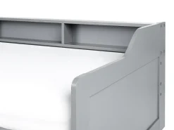 Letto estraibile Legno di pino EDERN 90 x 200 cm Grigio