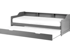 Letto estraibile Legno di pino EDERN 90 x 200 cm Grigio