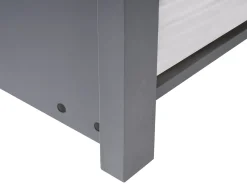 Letto estraibile per bambini Legno di pino CRILLON 90 x 200 cm Grigio