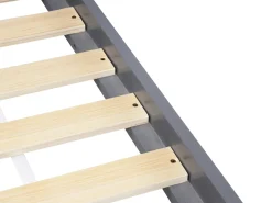Letto estraibile per bambini Legno di pino CRILLON 90 x 200 cm Grigio