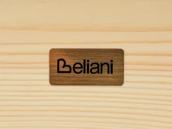 Letto estraibile per bambini Legno di pino CRILLON 90 x 200 cm Marrone chiaro