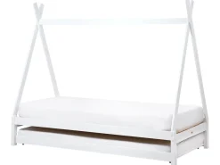 Letto estraibile per bambini Legno di pino TALMONTIERS 90 x 200 cm Bianco