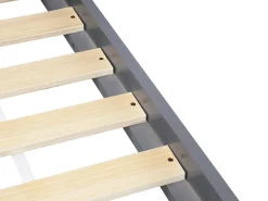 Letto estraibile per bambini Legno di pino TALMONTIERS 90 x 200 cm Grigio