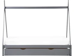 Letto estraibile per bambini Legno di pino TALMONTIERS 90 x 200 cm Grigio