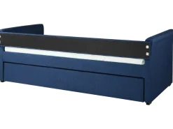 Letto estraibile Tessuto LIBOURNE 80 x 200 cm Blu marino